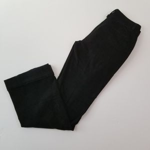 Banana Republic Black Corduroy Pants Size 8 R